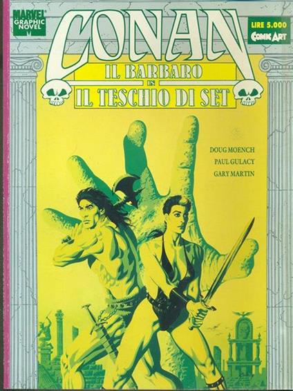 Conan il barbaro: il teschio di Set - copertina