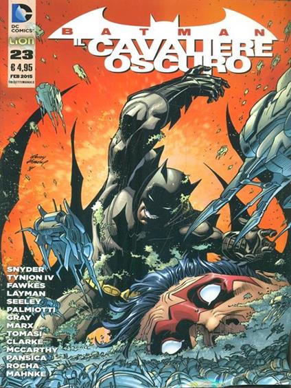 Batman il Cavaliere Oscuro n. 23. Febbraio 2014 - copertina