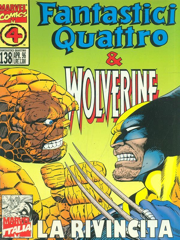 Fantastici Quattro n. 138 - apr. 95
