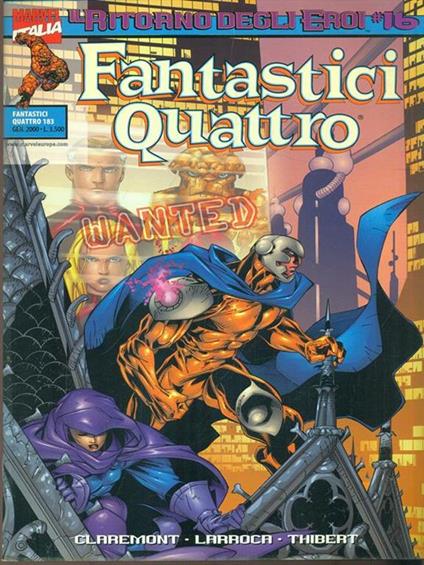 Fantastici Quattro N. 183 Gen. 2000 - copertina