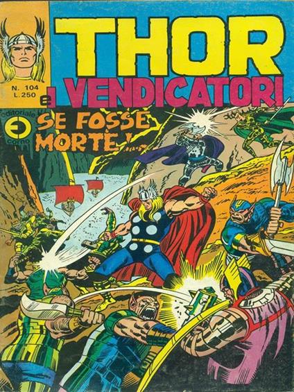 Thor n. 104. 8 aprile 1975 - copertina