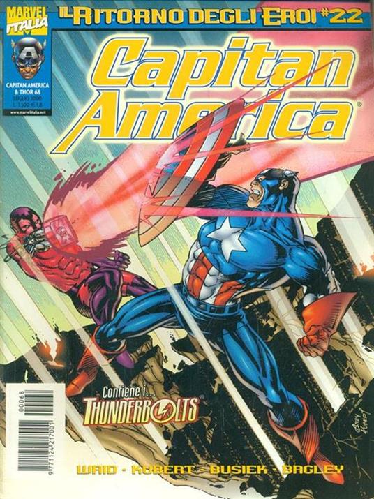 Capitan America n. 68. luglio 2000 - copertina