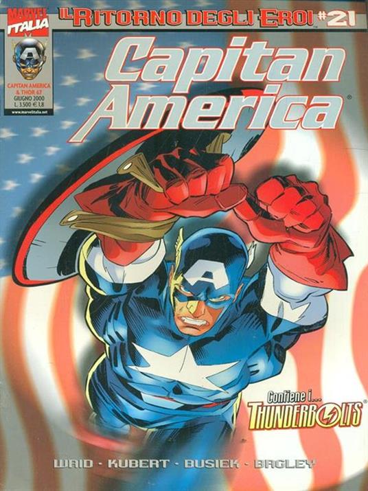 Capitan America n. 67. giugno 2000 - copertina
