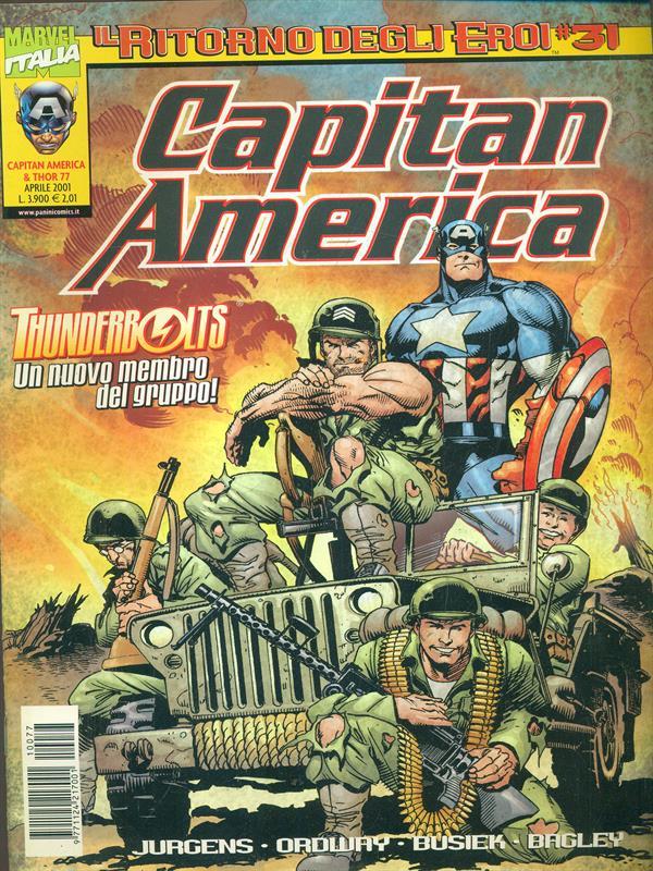 Capitan America n. 77. aprile 2001