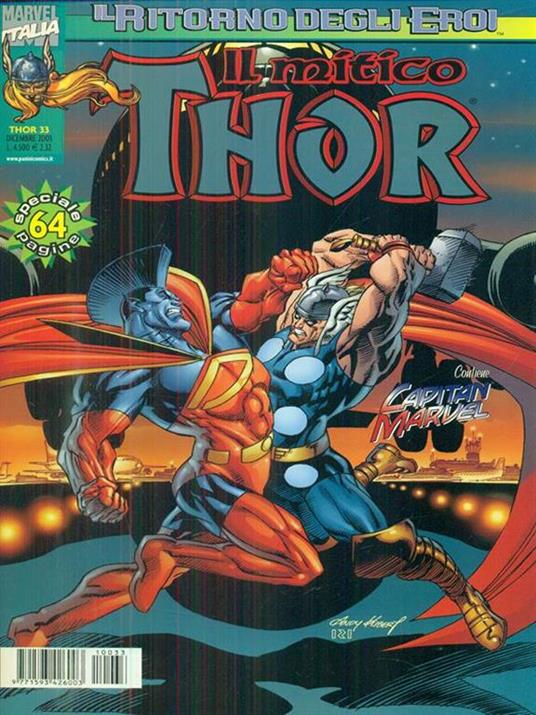 Il mitico thor 33 / dicembre 2001 - copertina