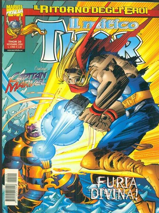 Il mitico thor 20 / novembre 2000 - copertina