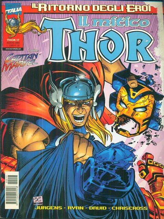 Il mitico thor 17 / agosto 2000 - copertina