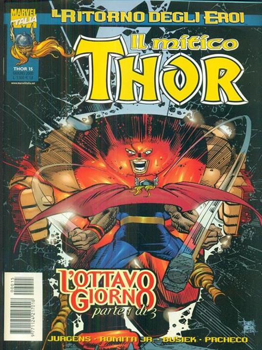 Il mitico thor 15 / giugno 2000 - copertina