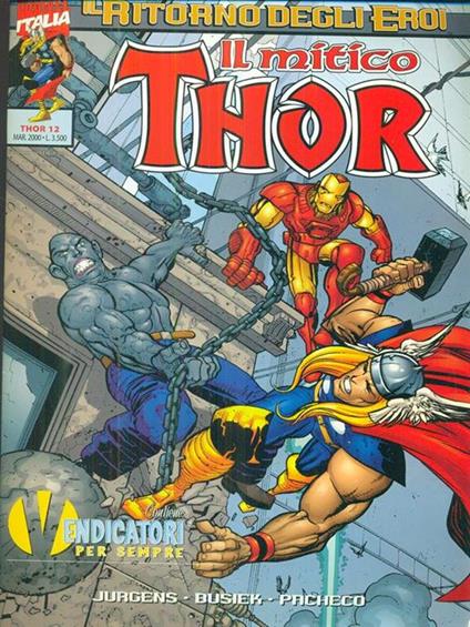 Il mitico thor 12 / mar 2000 - copertina