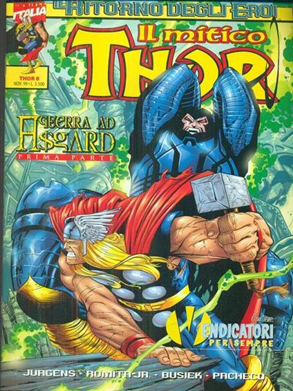 Il mitico thor 8 / nov 99 - copertina