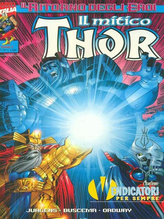 Il mitico thor 7 / ott 99 - copertina