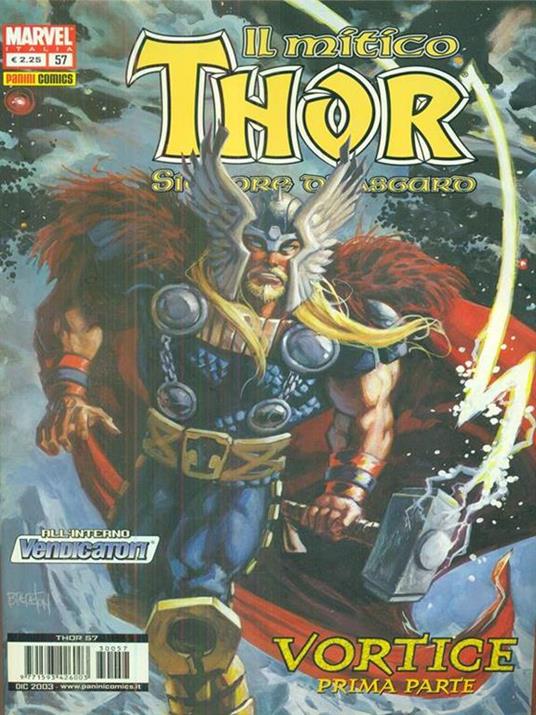 Il mitico Thor 57 / dic 2003 - copertina
