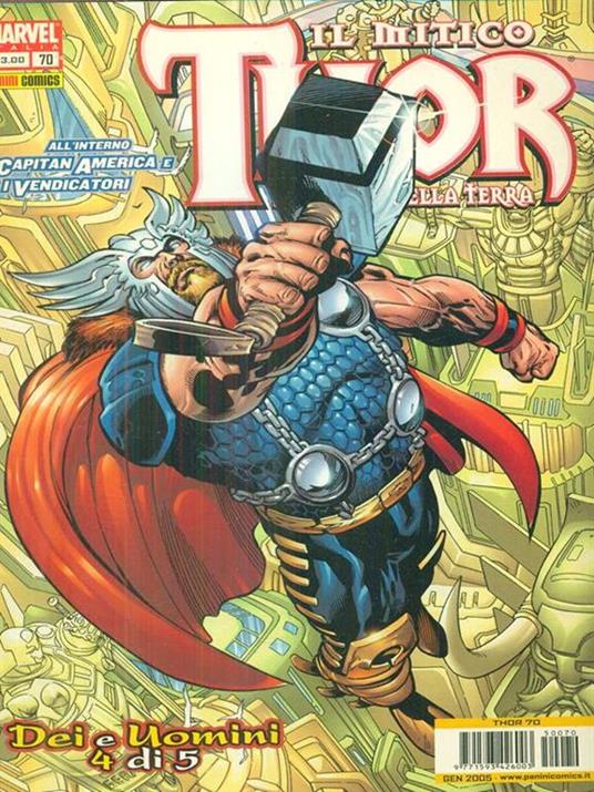 Il mitico Thor 70 / gen 2005 - copertina