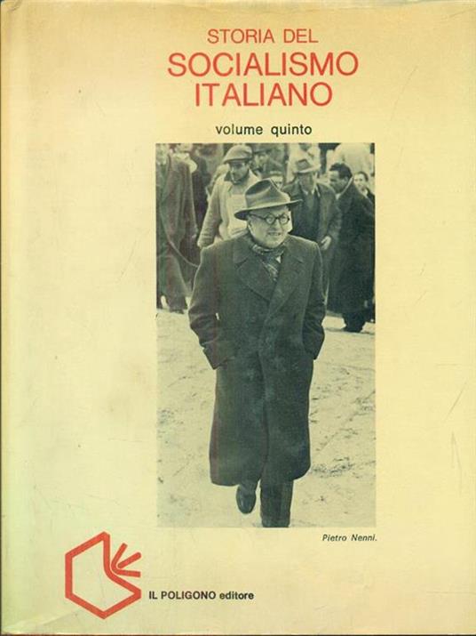 Storia del socialismo volume quinto - copertina