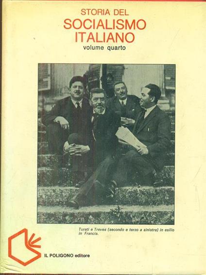 Storia del socialismo volume quarto - copertina