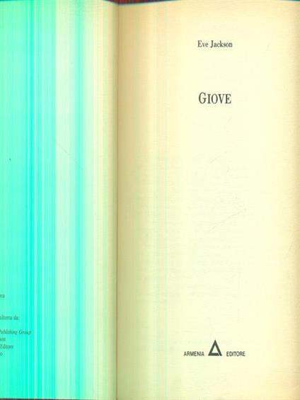 giove - Eve Jackson - copertina