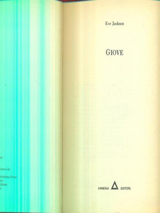 giove - Eve Jackson - copertina