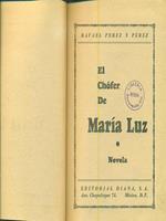 El chofer de Maria Luz