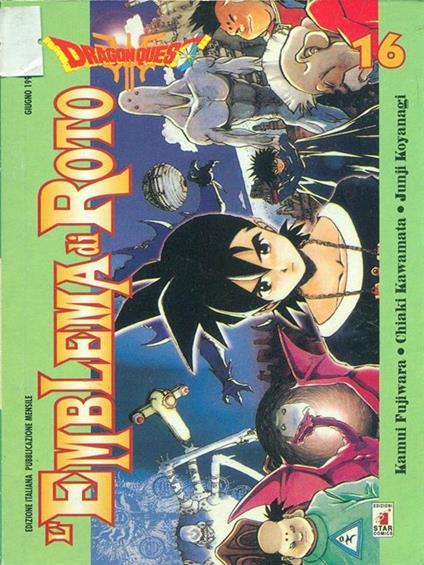 Dragon quest n. 16 - copertina