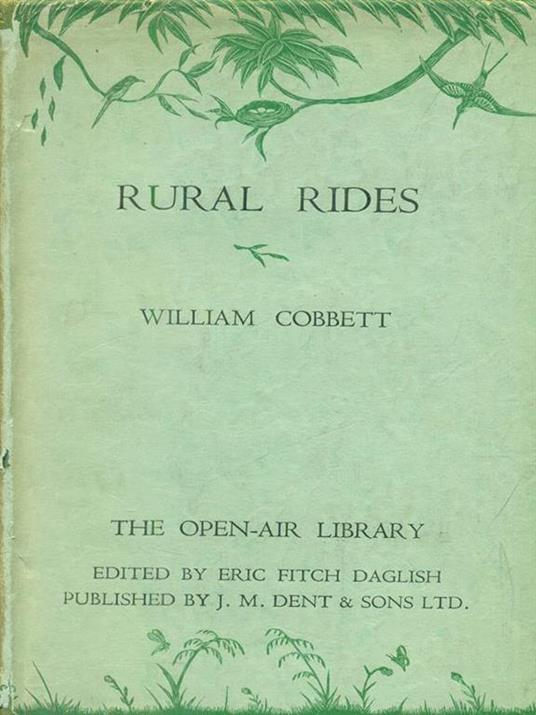 Rural Rides - William Cobbett - copertina