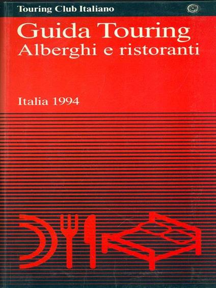 Guida Touring Alberghi e ristoranti - copertina