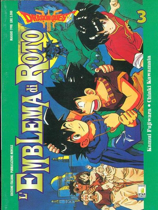 Dragon quest n.3 - maggio 1998 - copertina