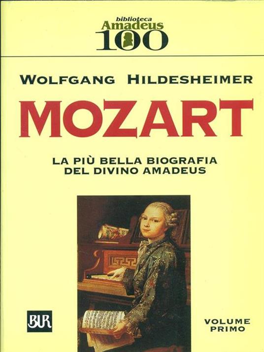 Mozart - Wolfgang Hildesheimer - copertina