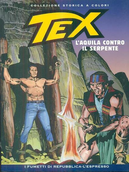 Tex 187 / l'aquila contro il serpente - copertina