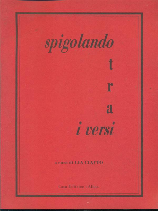 Spigolando tra i versi