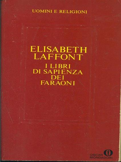 I libri di sapienza dei Faraoni - copertina