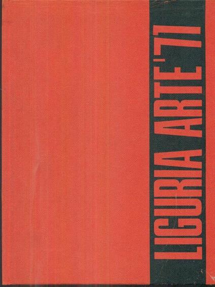 Liguria arte '71 - copertina