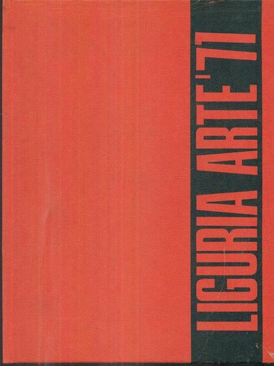 Liguria arte '71 - copertina