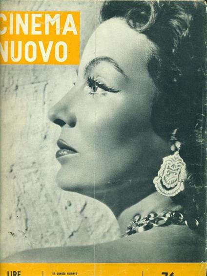 Cinema nuovo n. 76. 10 febbraio 1956 - copertina