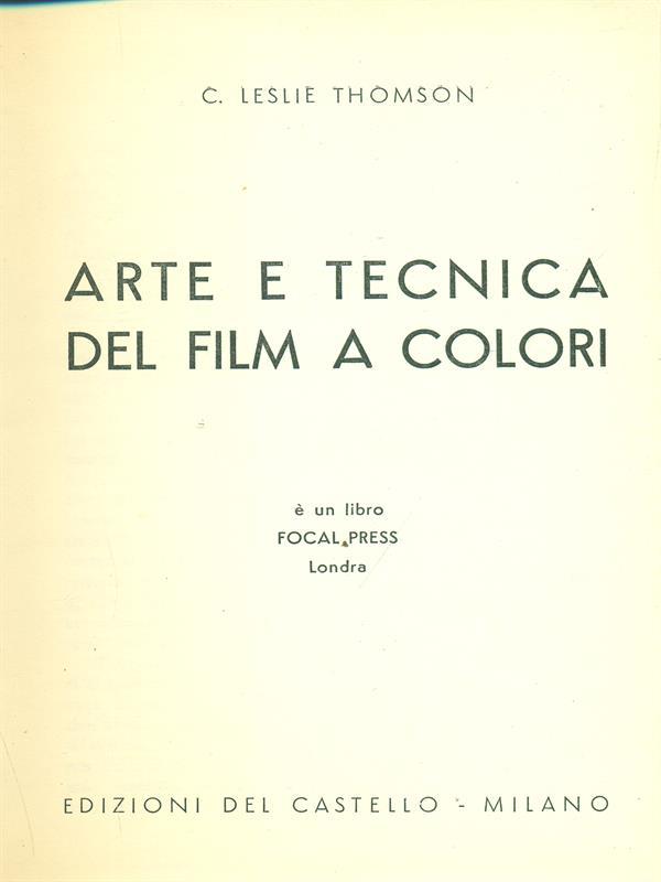 Arte e tecnica dei film a colori