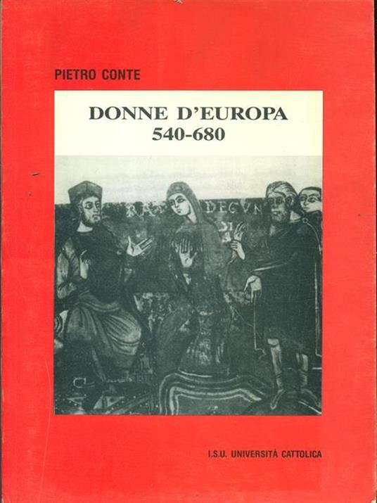 Donne d'Europa 540-680 - Pietro Conte - copertina