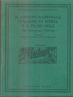 Il gruppo nazionale italiano in Istria e a Fiume oggi