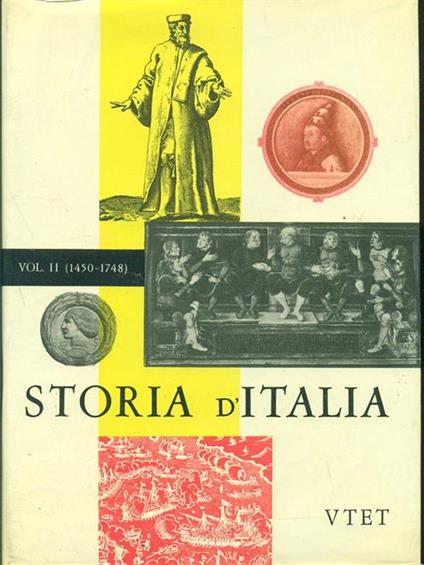 Storia d'Italia vol. II - 1450-1748 - copertina
