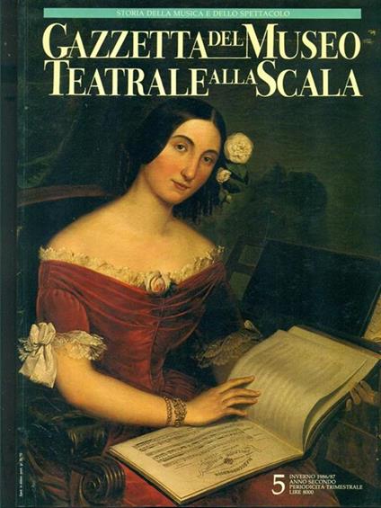 Gazzetta del Museo teatrale della Scala - copertina