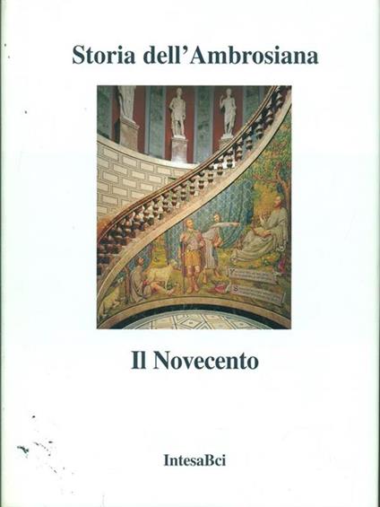 Storia dell'Ambrosiana Il Novecento - copertina