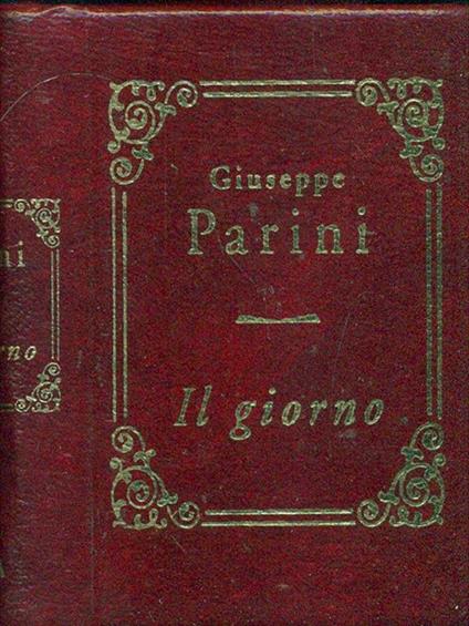 Il giorno - Giuseppe Parini - copertina