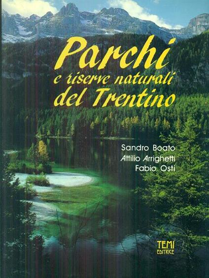 Parchi e riserve naturali del trentino - copertina
