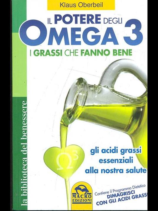 Il potere degli omega 3 - copertina