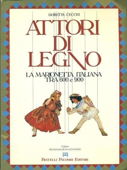 Attori di legno - Doretta Cecchi - copertina