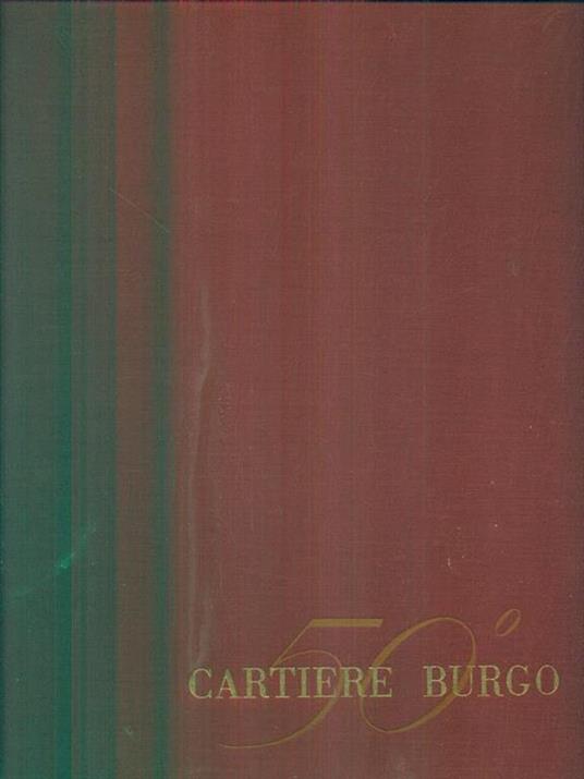 50 Cartiere Burgo - copertina