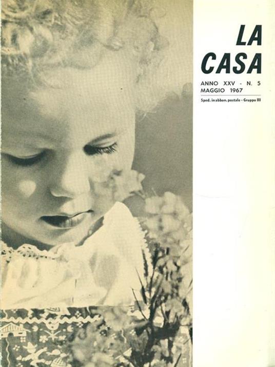 La casa n. 5. Maggio 1967 - copertina