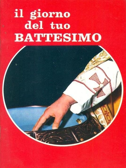Il giorno del tuo battesimo - copertina