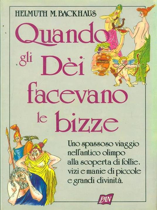 Quando gli Dei facevano le bizze - copertina