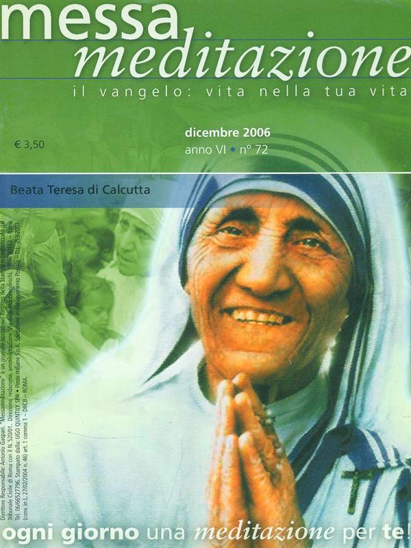 Messa meditazione n.72. dicembre 2005