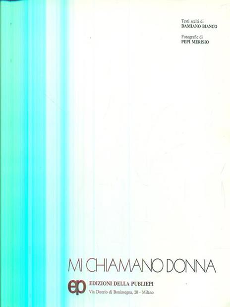 Mi chiamano Donna - copertina