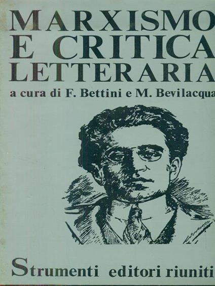 Marxismo e critica letteraria - copertina
